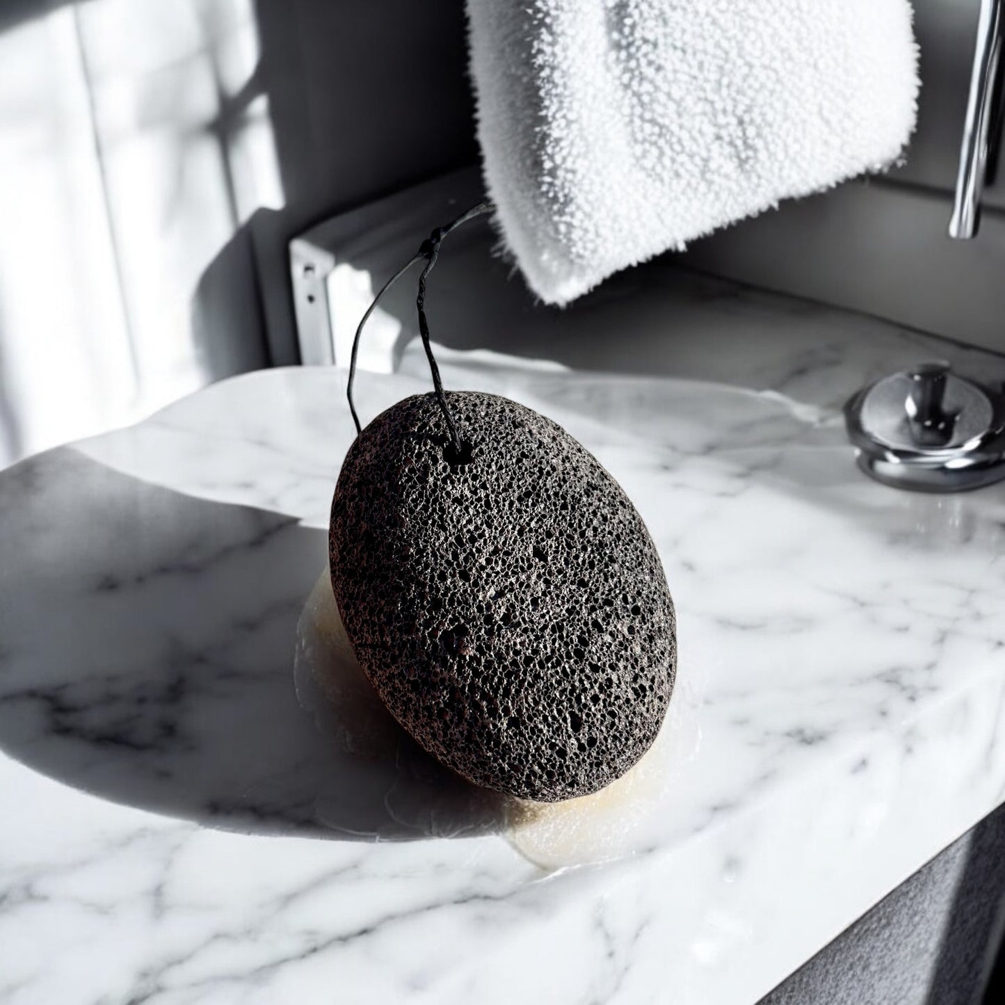 Large Natural Pumice Foot Stone - Package Free