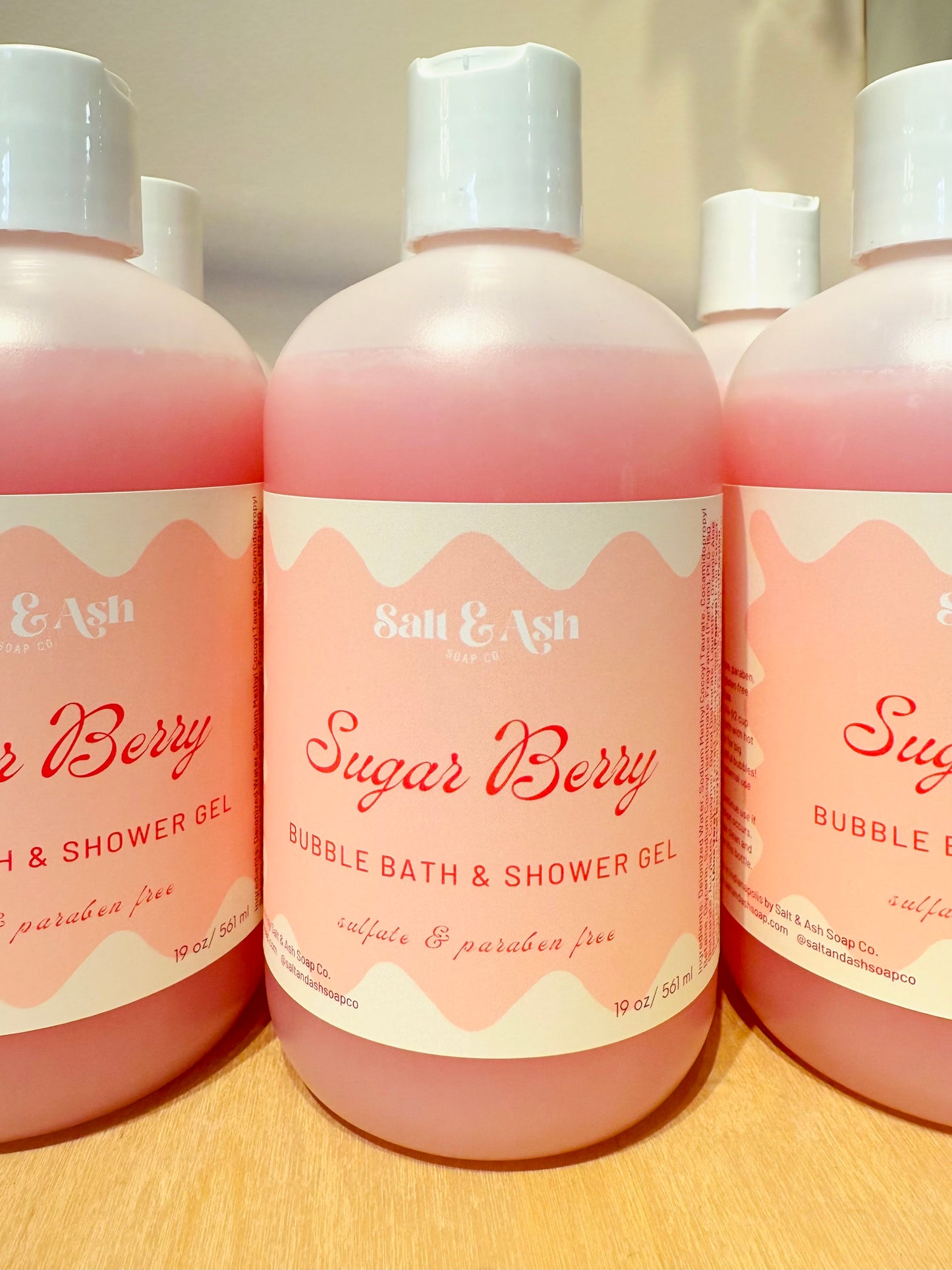 Sugar Berry Bubble Bath & Shower Gel