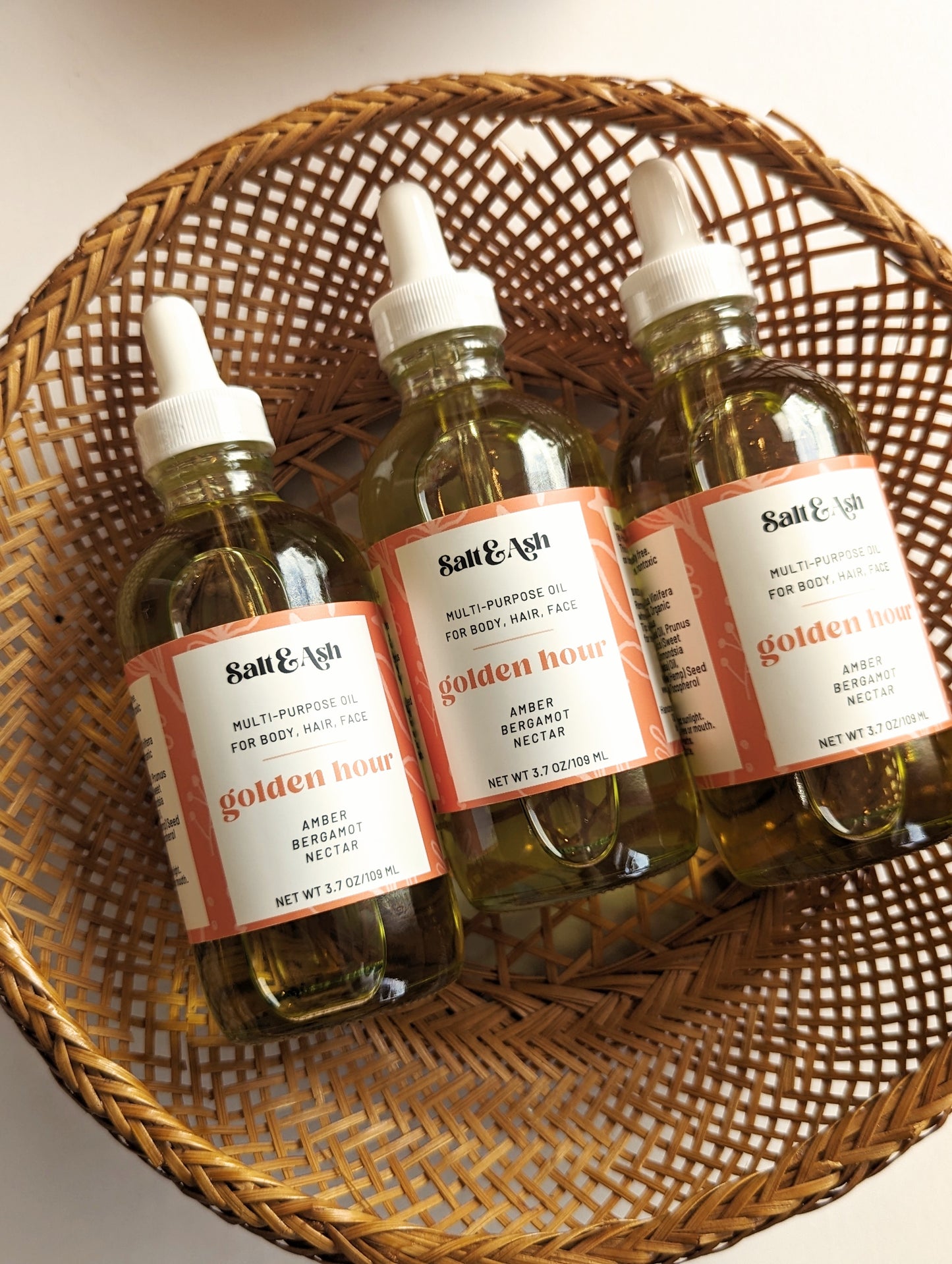 Golden Hour Multi-Use Oil: For Body, Hair, and Face