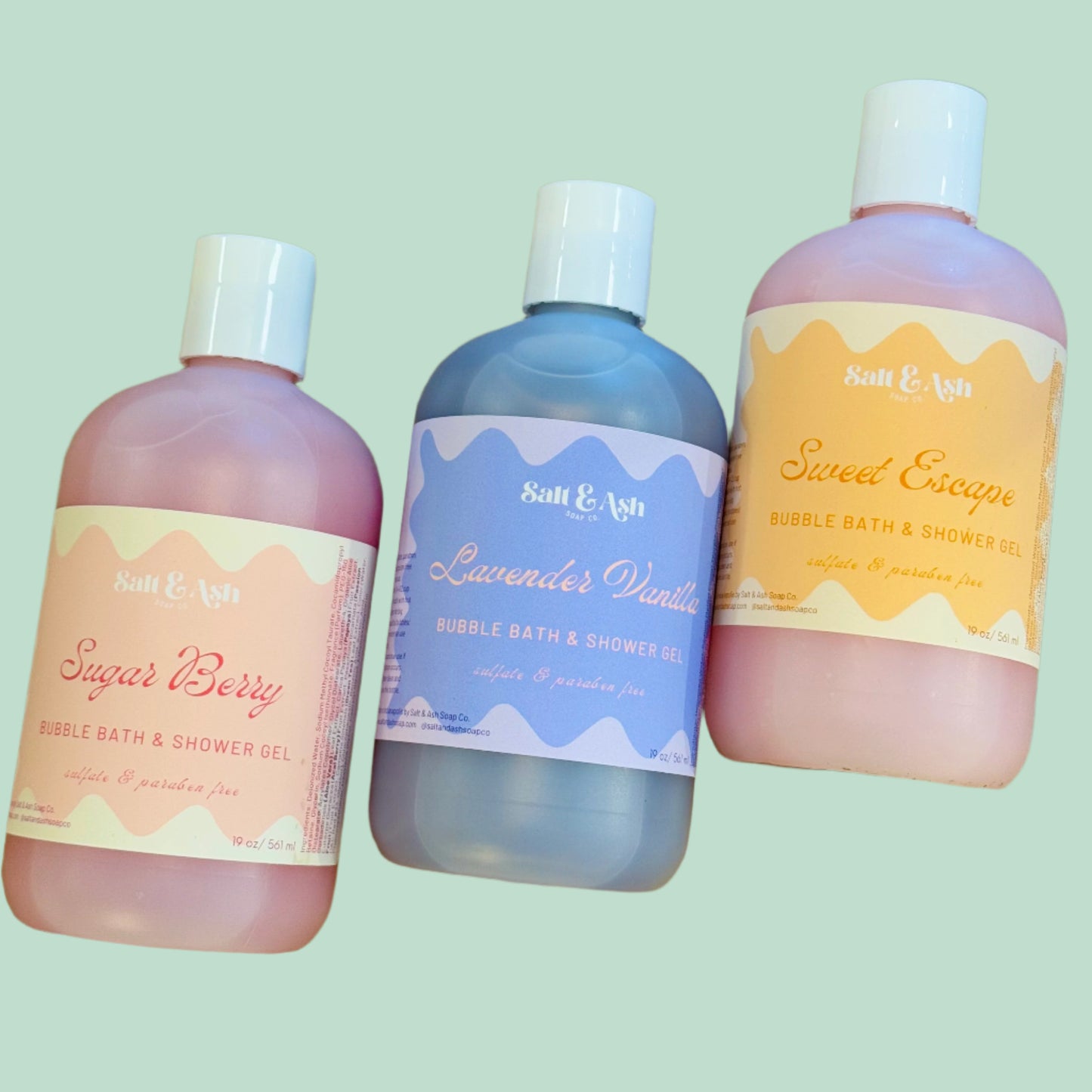 Sugar Berry Bubble Bath & Shower Gel
