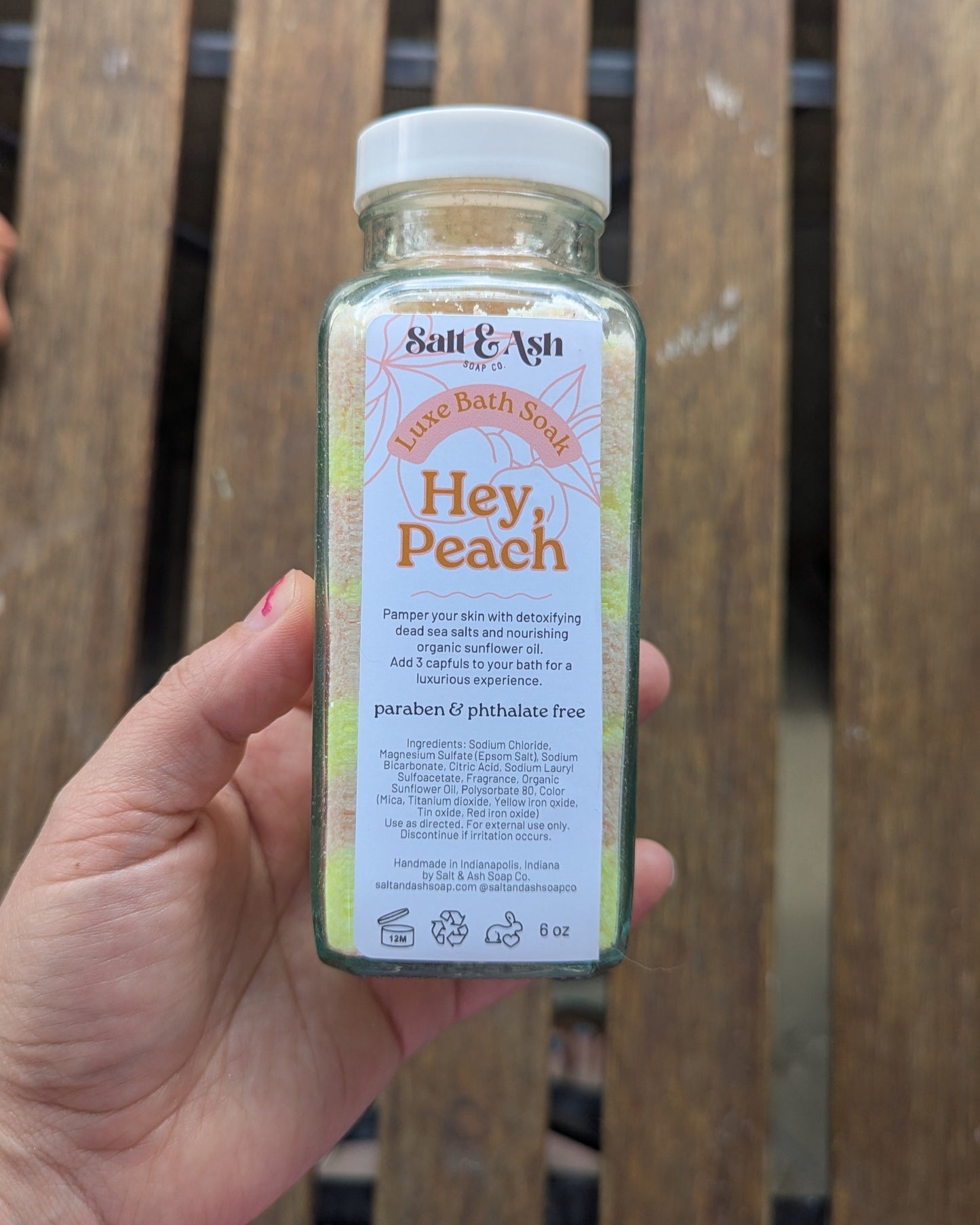 Hey, Peach Luxe Bath Soak