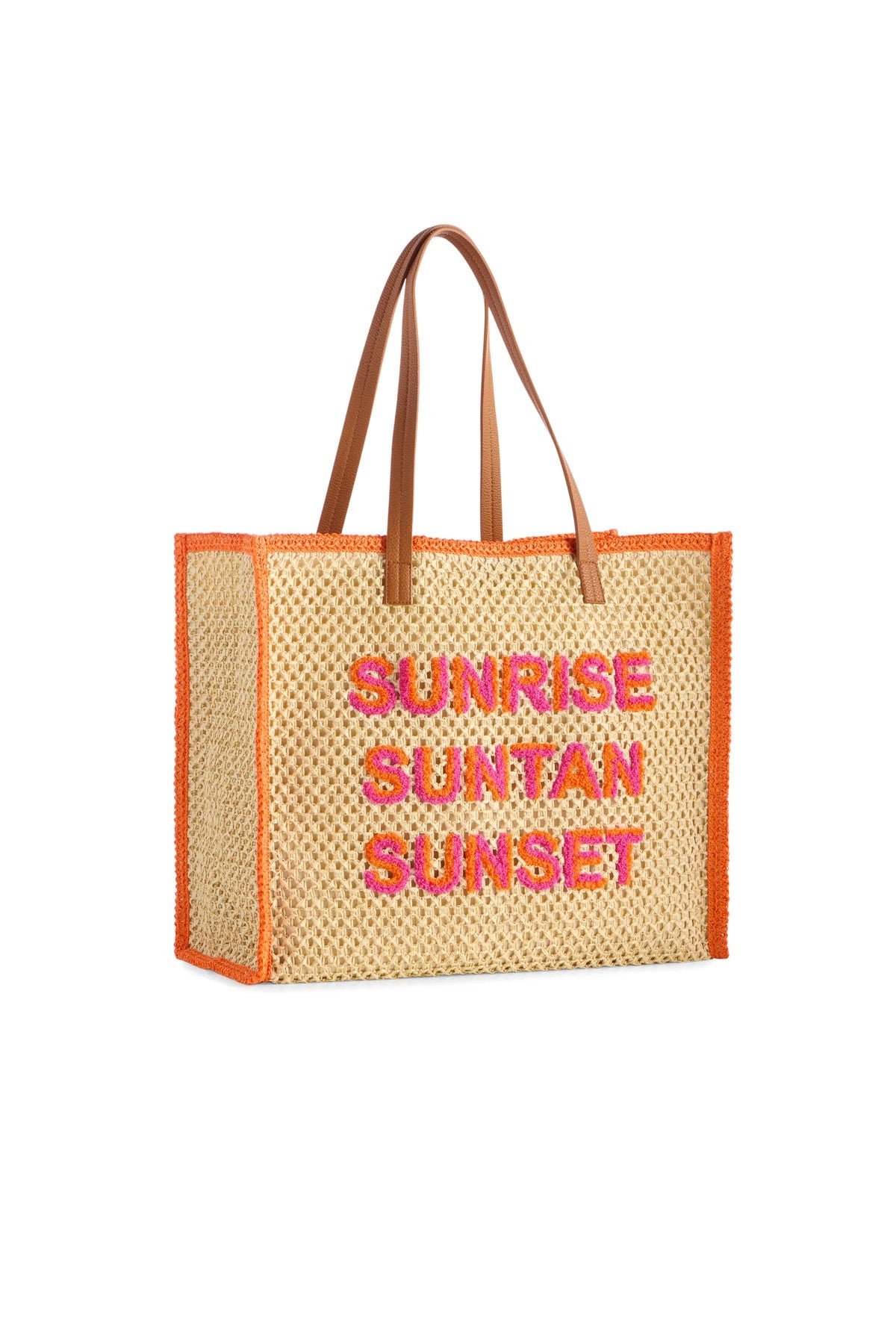 Sunrise Suntan Sunset Natural Tote