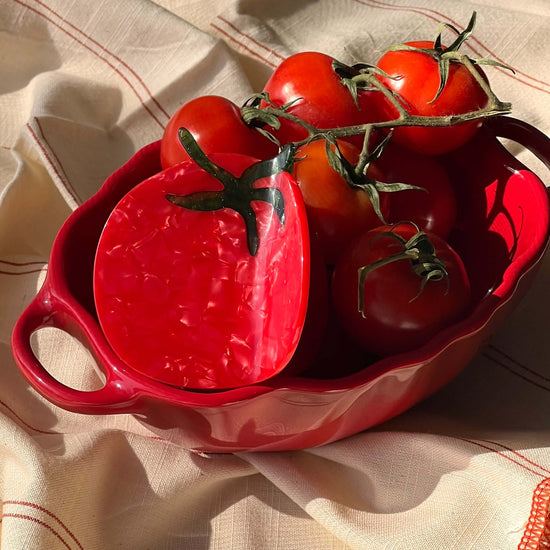 Tomato Hair Claw Clip