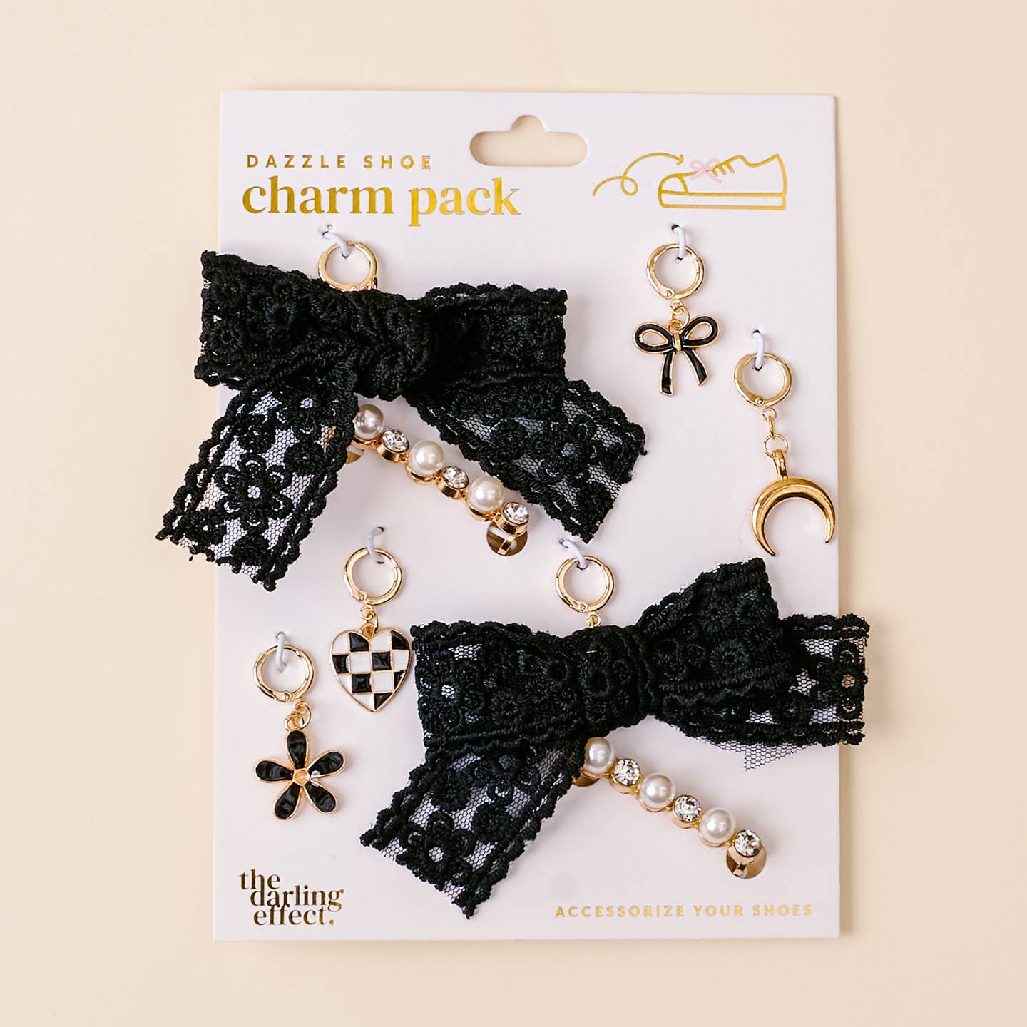 Dazzle Shoe Charm Pack - Midnight Moment