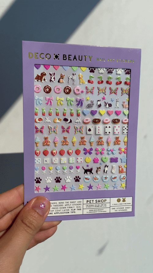 Nail Art Stickers - Pet Shop