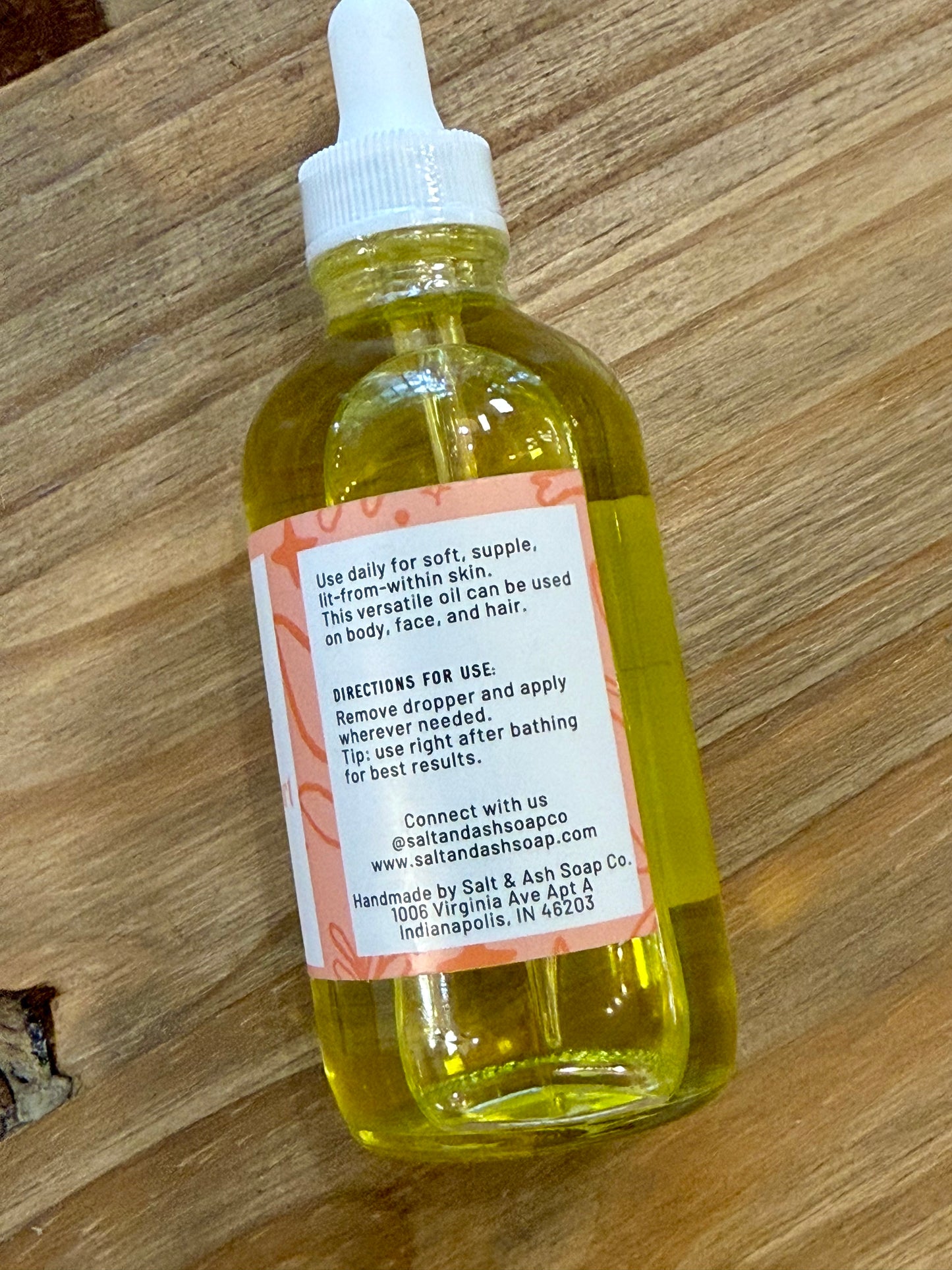 Tender Heart Multi-Use Oil: For Body, Hair, and Face