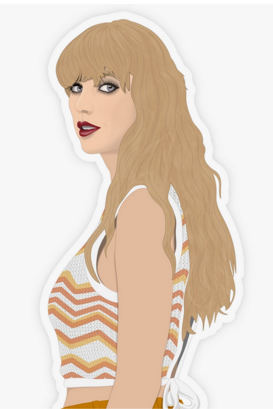 Taylor Anti-Hero Sticker -  Midnights Era