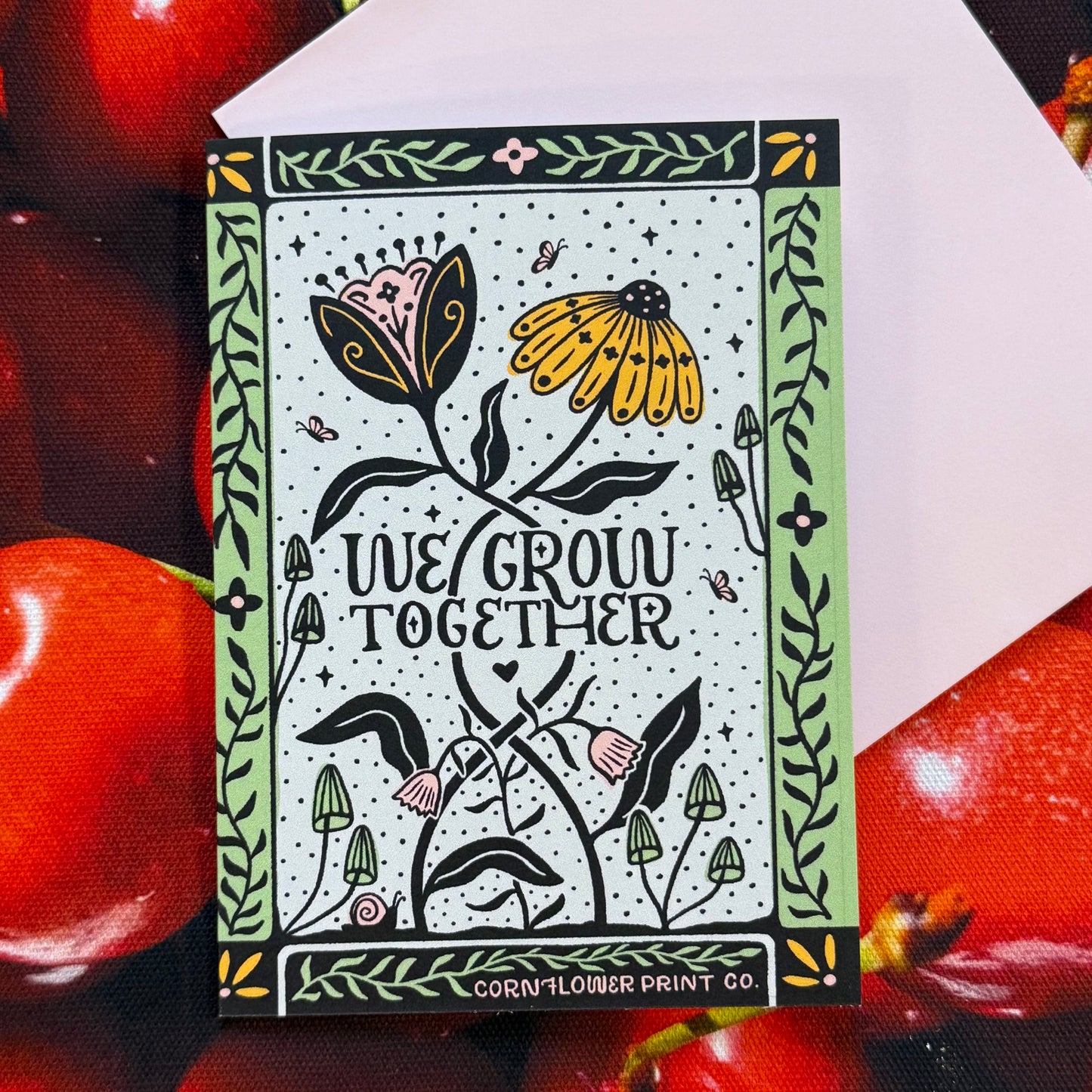 We Grow Together Greeting Card
