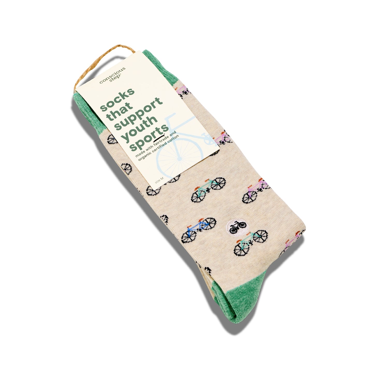 Socks that Support Youth Sports (Gray Basketballs)