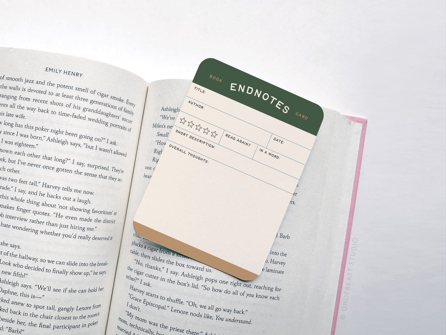 Endnotes Book Review Cards - Set of 8