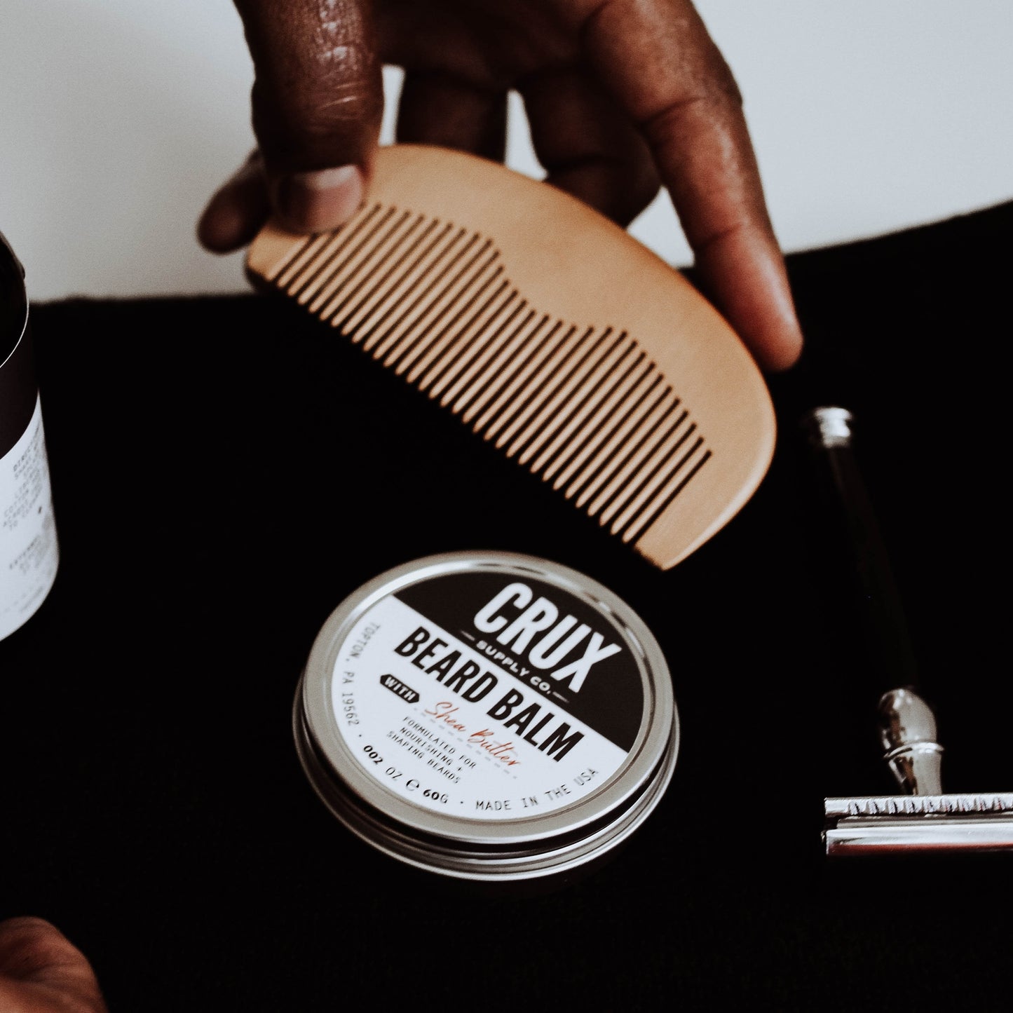 Wooden Beard Comb