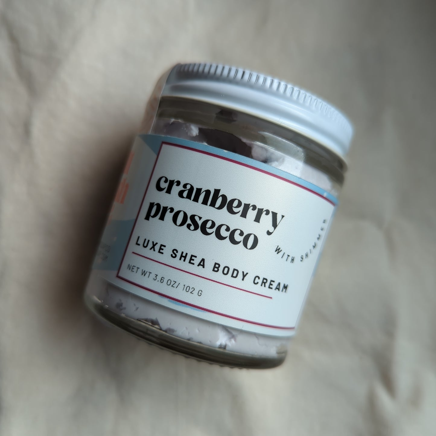 Cranberry Prosecco Luxe Shea Cream