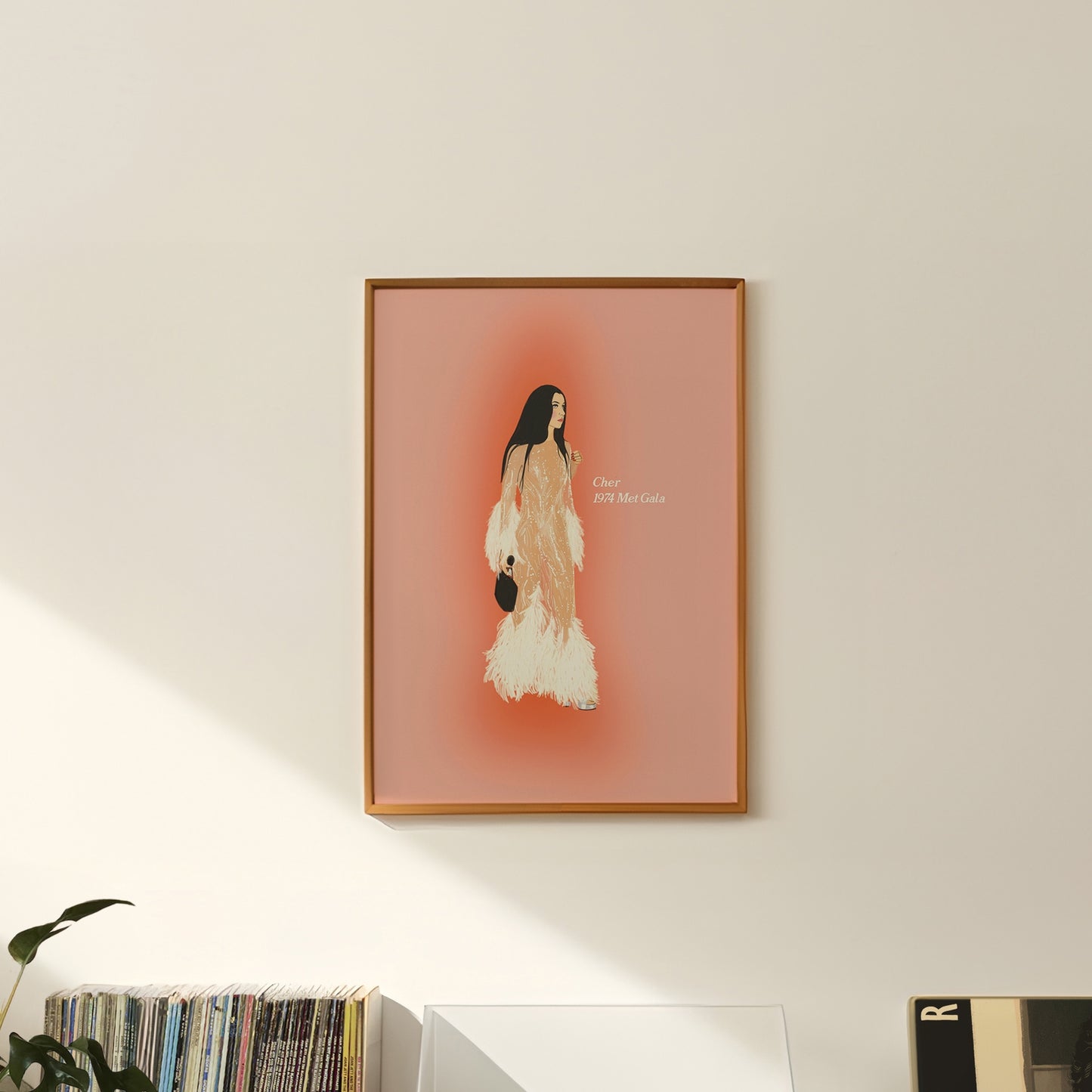 Met Gala Cher Art Print