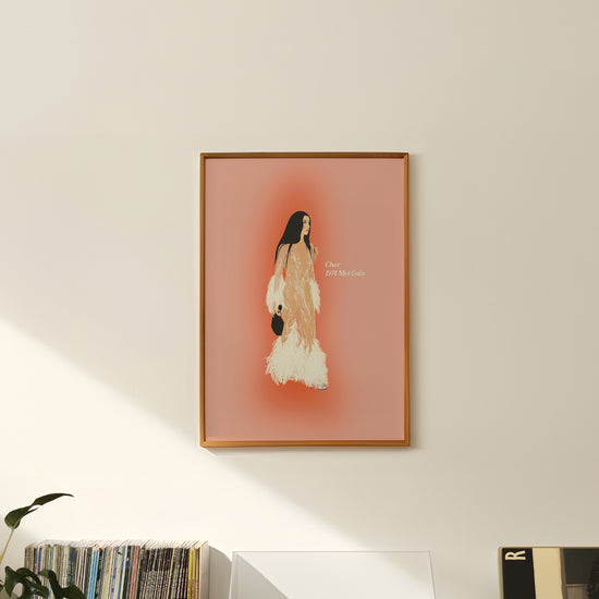 Met Gala Cher Art Print