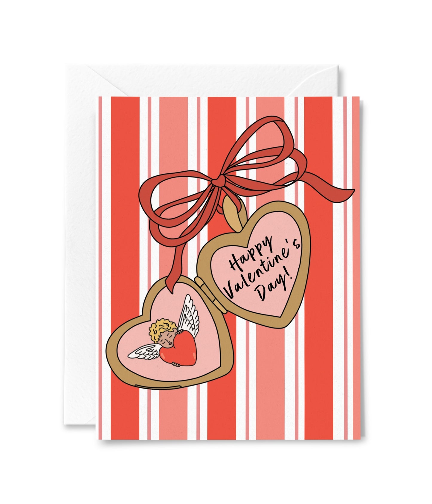 Valentine's Locket Card