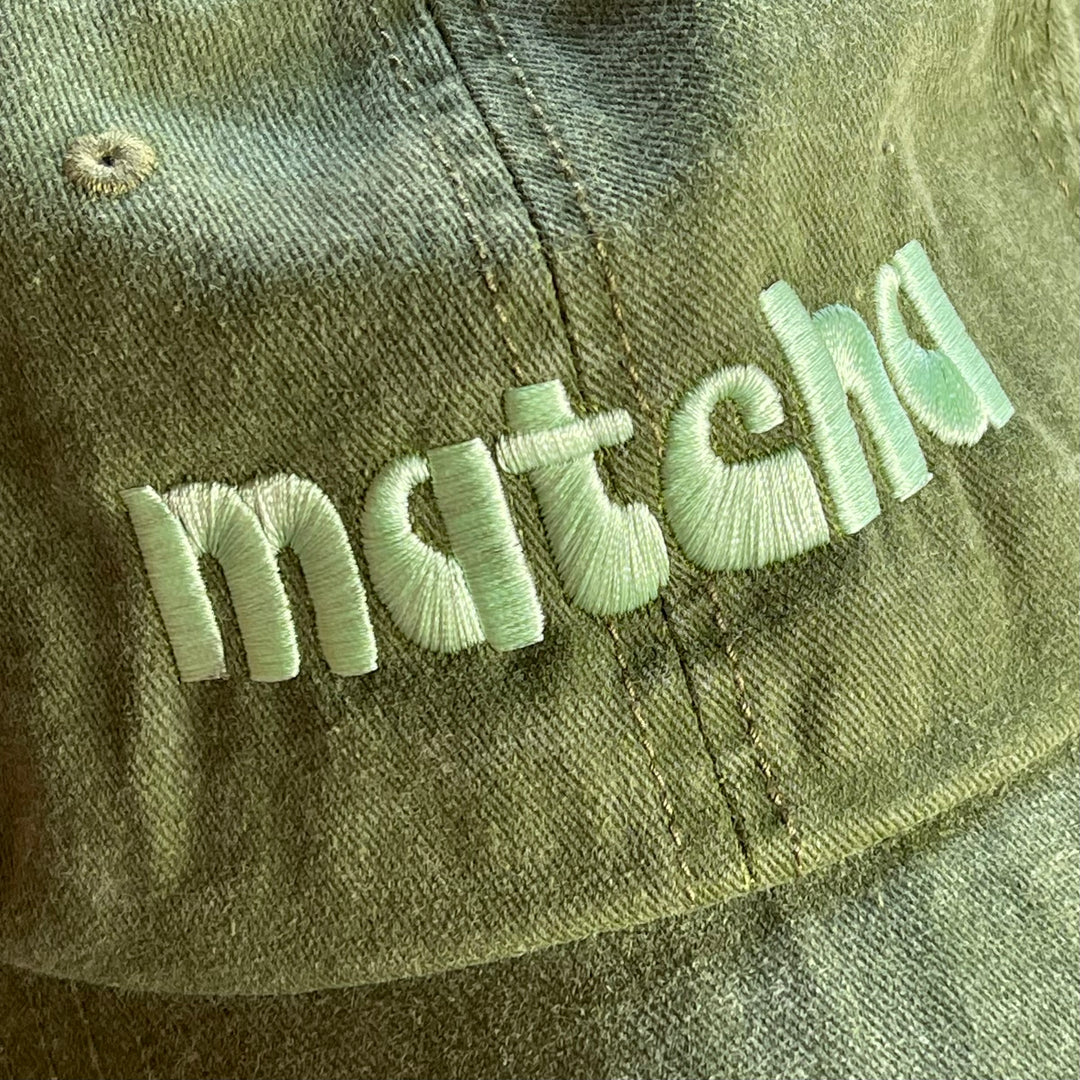 Matcha Baseball Cap Dad Hat