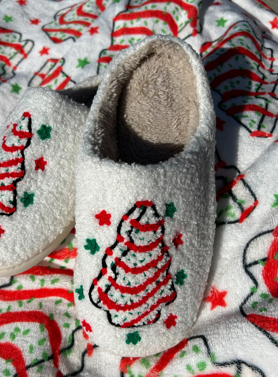 Christmas Treat Cozy Slippers