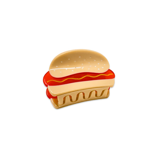 Mini Hot Dog Claw Clip
