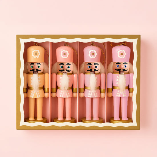 Nutcracker Ornaments - Set of 4