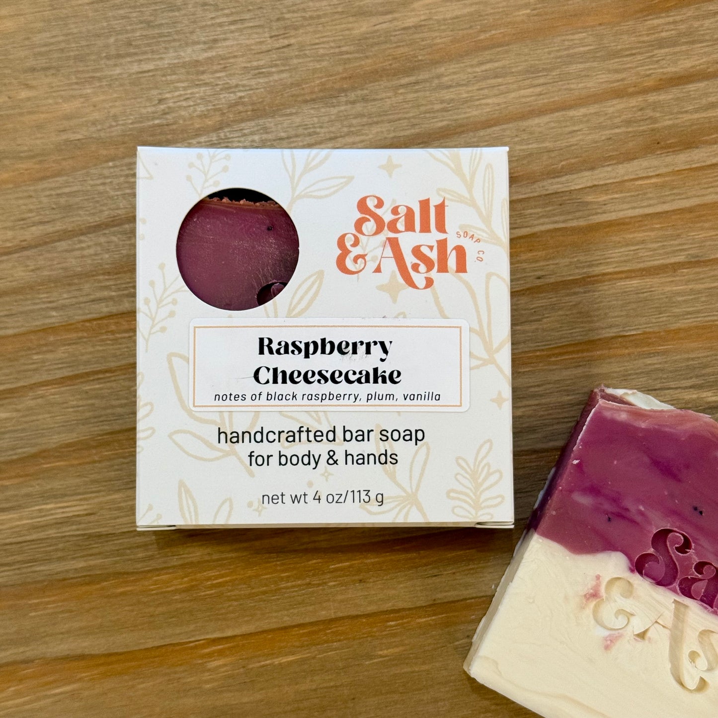 Raspberry Cheesecake Bar Soap