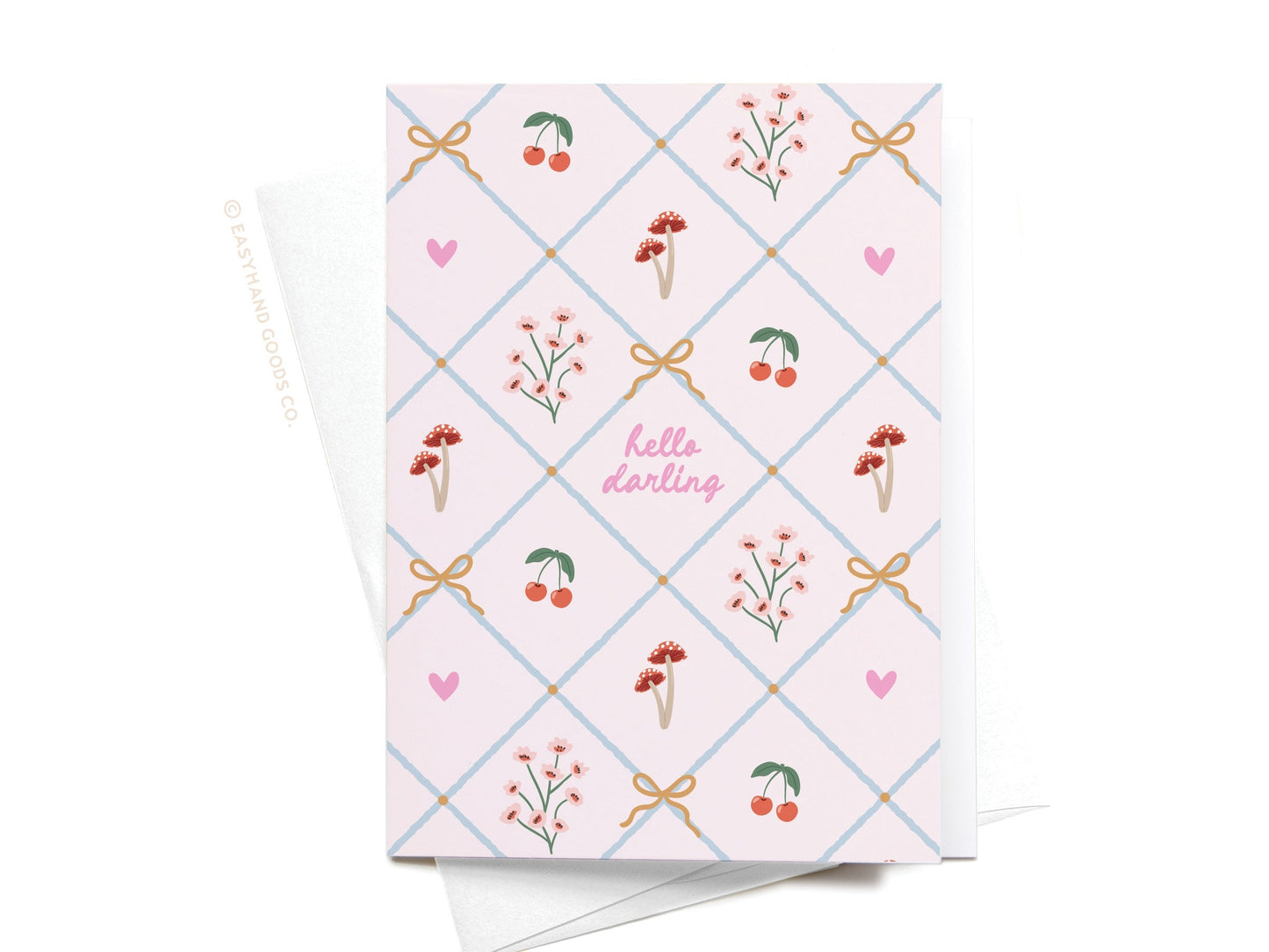 Hello Darling Coquette Folded Notes - Boxed Set of 10