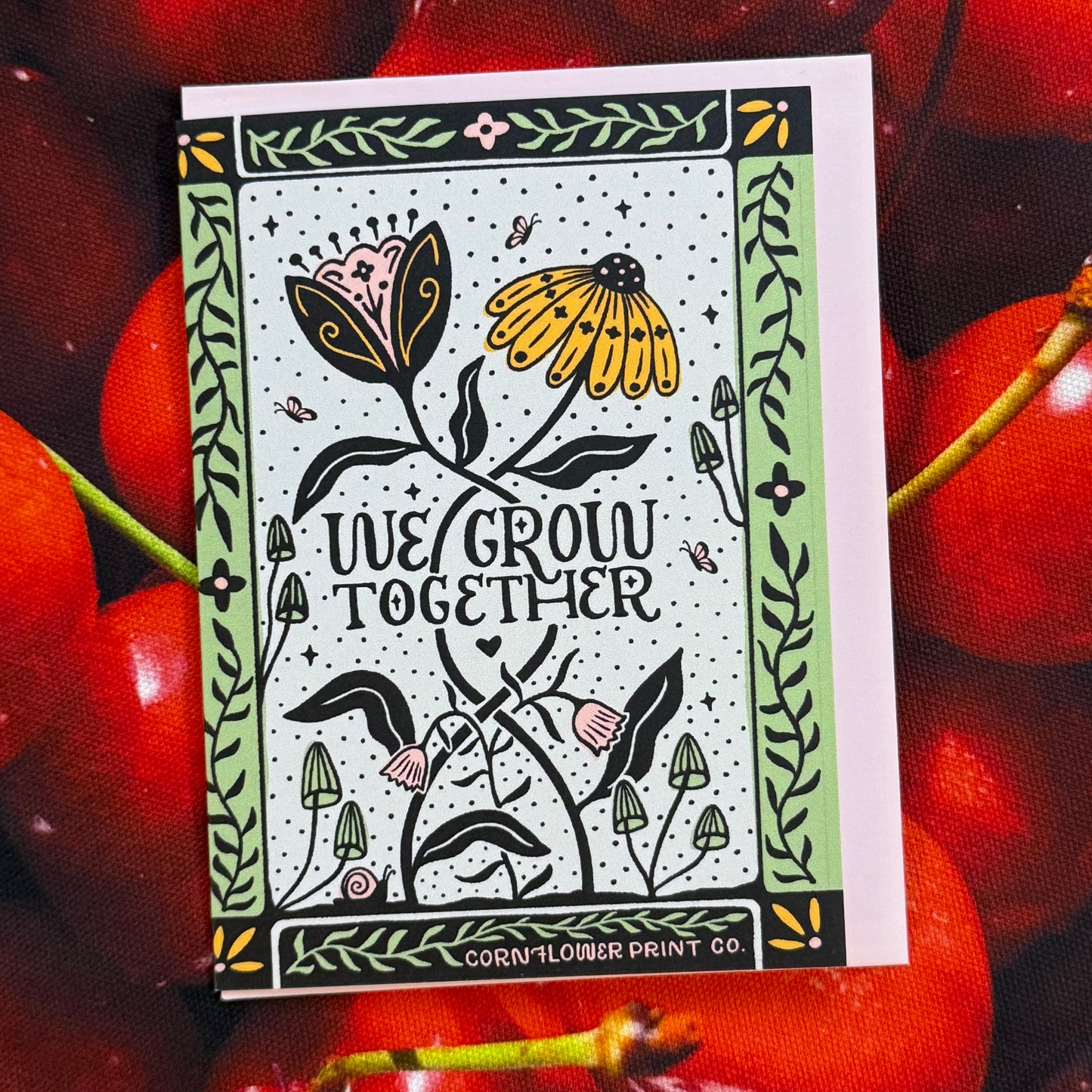 We Grow Together Greeting Card