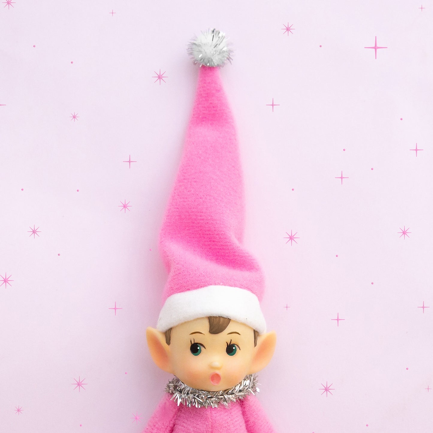 Elf Ornament  - Pink - Merry Mable