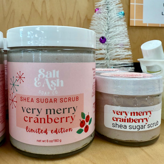 Very Merry Cranberry Sugar Scrub