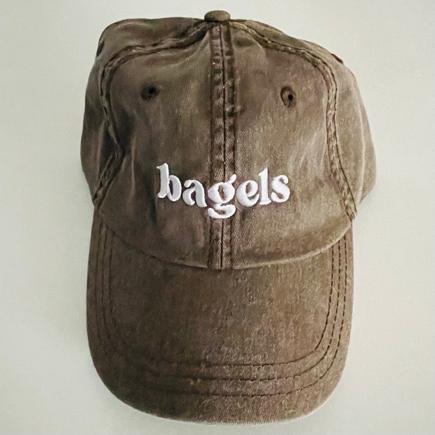 Bagels Pigment Dyed Dad Hat