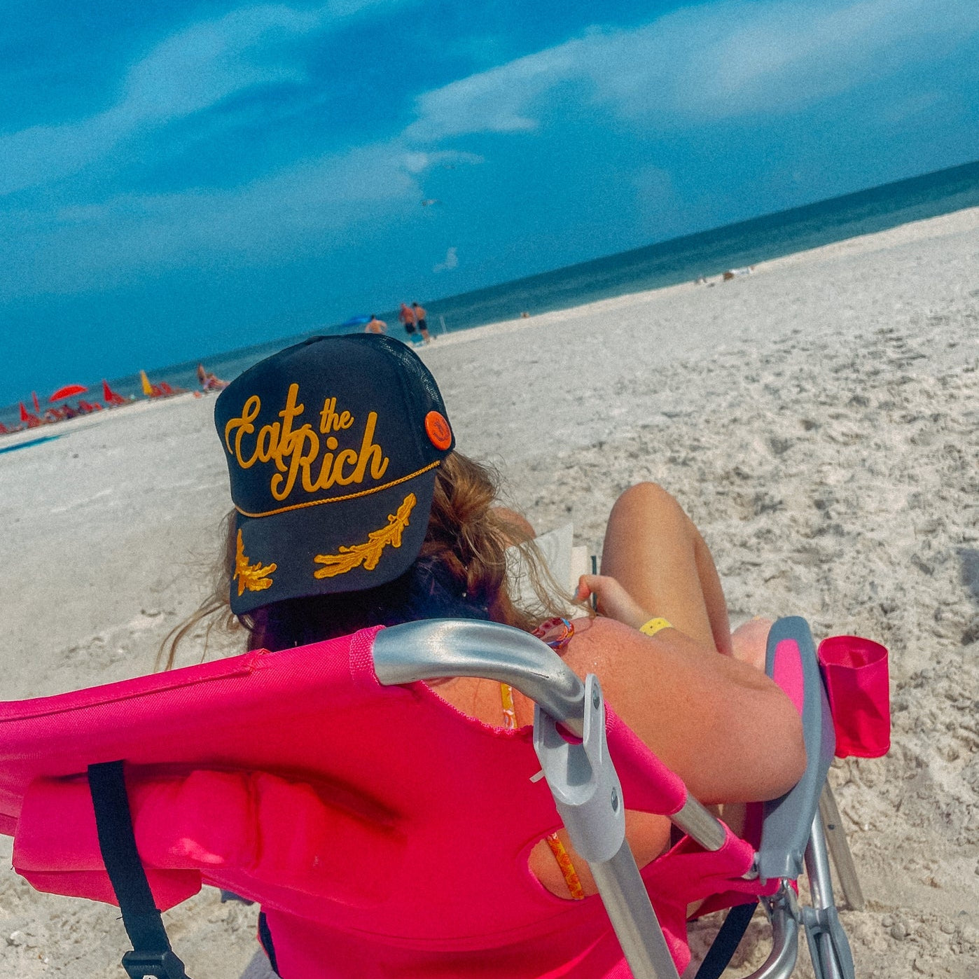 Eat The Rich Trucker Hat
