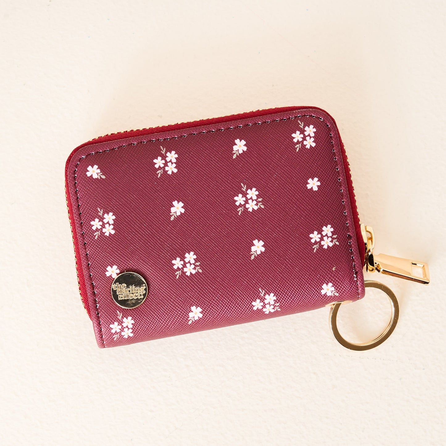 Zip Around Wallet - Pretty Posies Plum