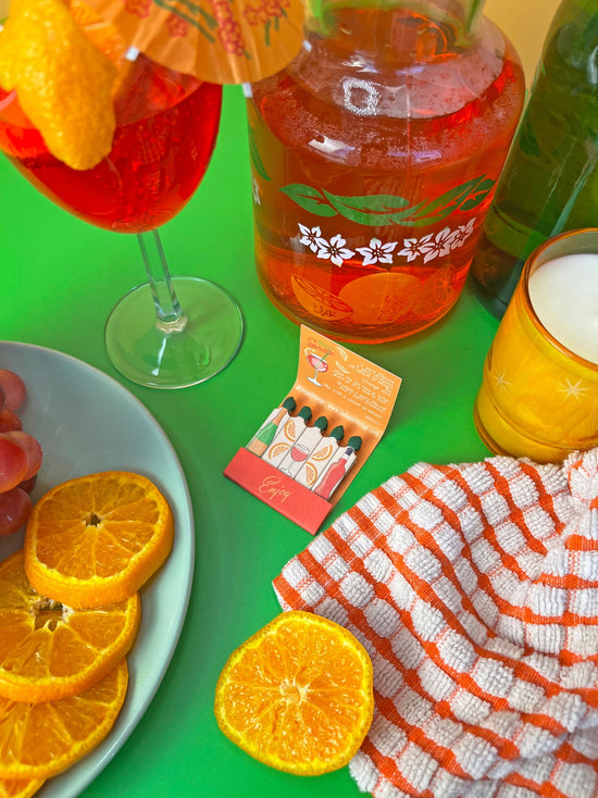 Aperol Spritz Matches Matchbook