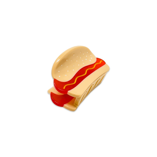 Mini Hot Dog Claw Clip