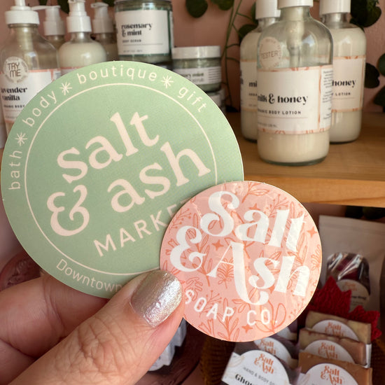 Salt & Ash Soap Co Sticker