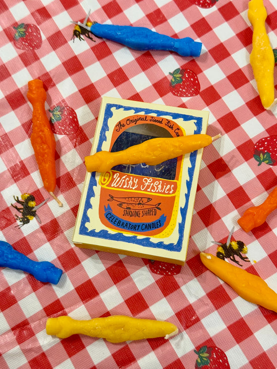 Wishy Fishies - Sardine Celebratory Candles
