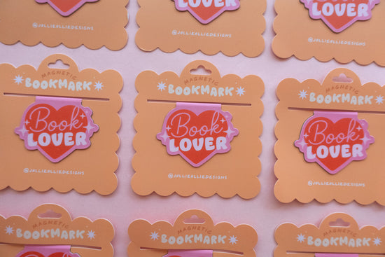 Book Lover Magnetic Bookmark