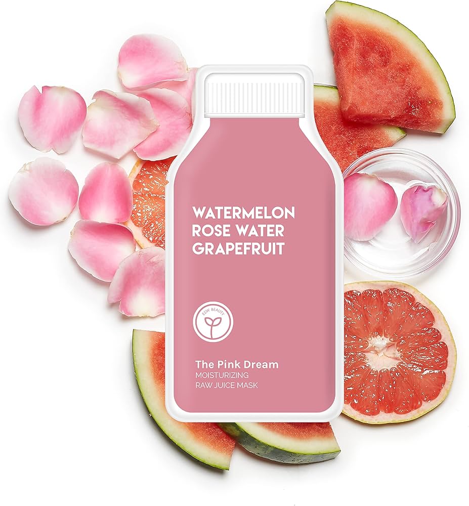 The Pink Dream Moisturizing Raw Fruit Juice Face Mask