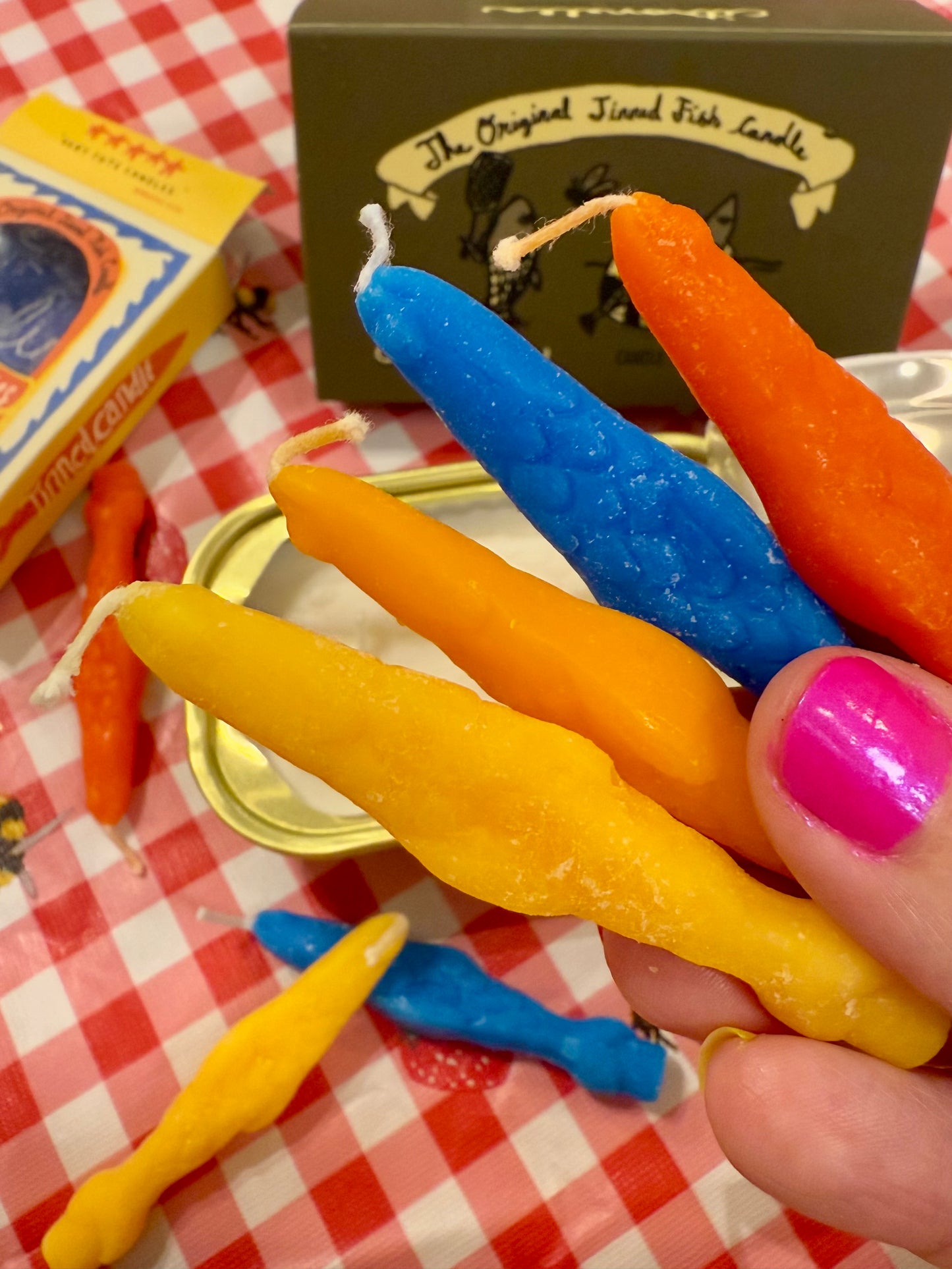 Wishy Fishies - Sardine Celebratory Candles
