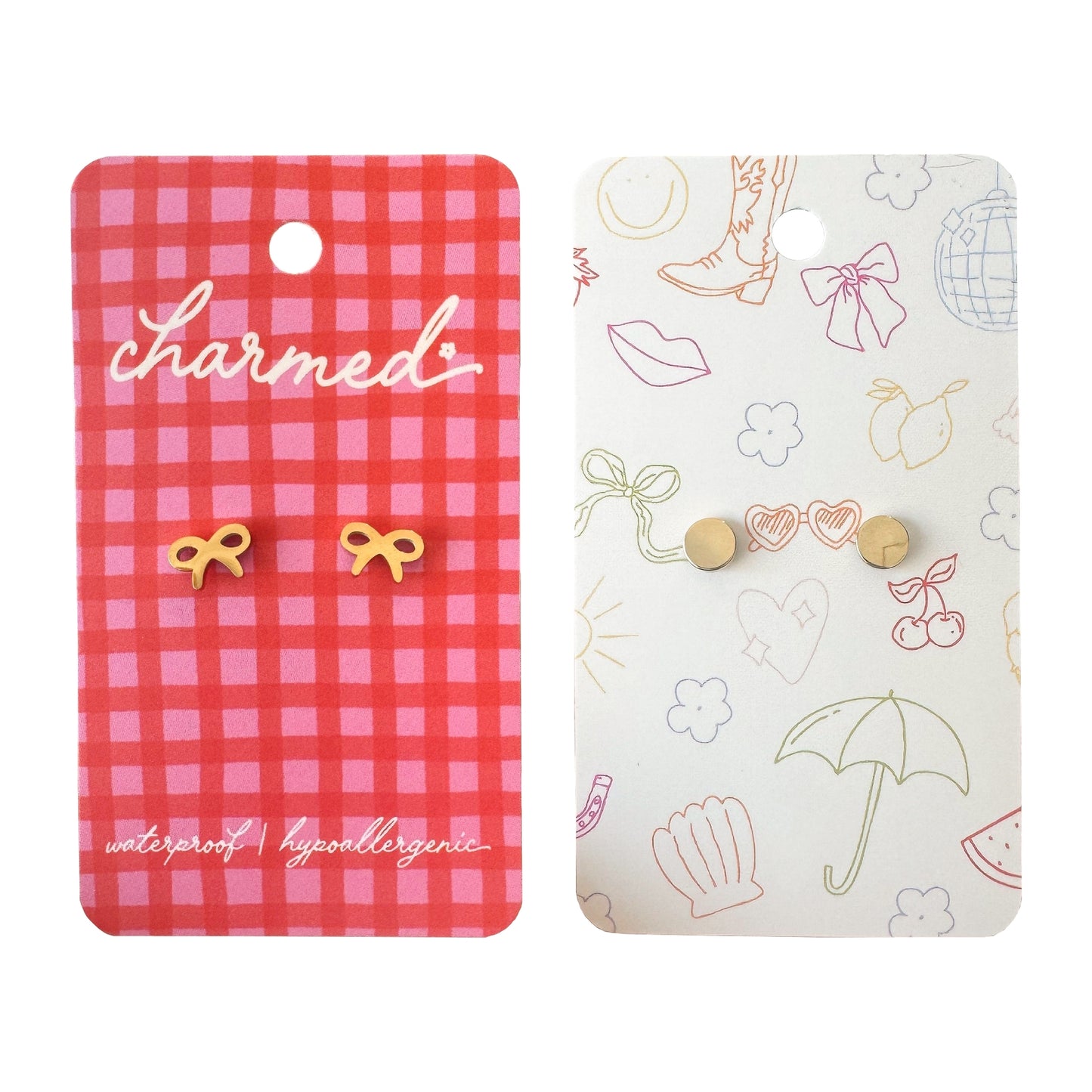 Bows - Hypoallergenic & Screw-back