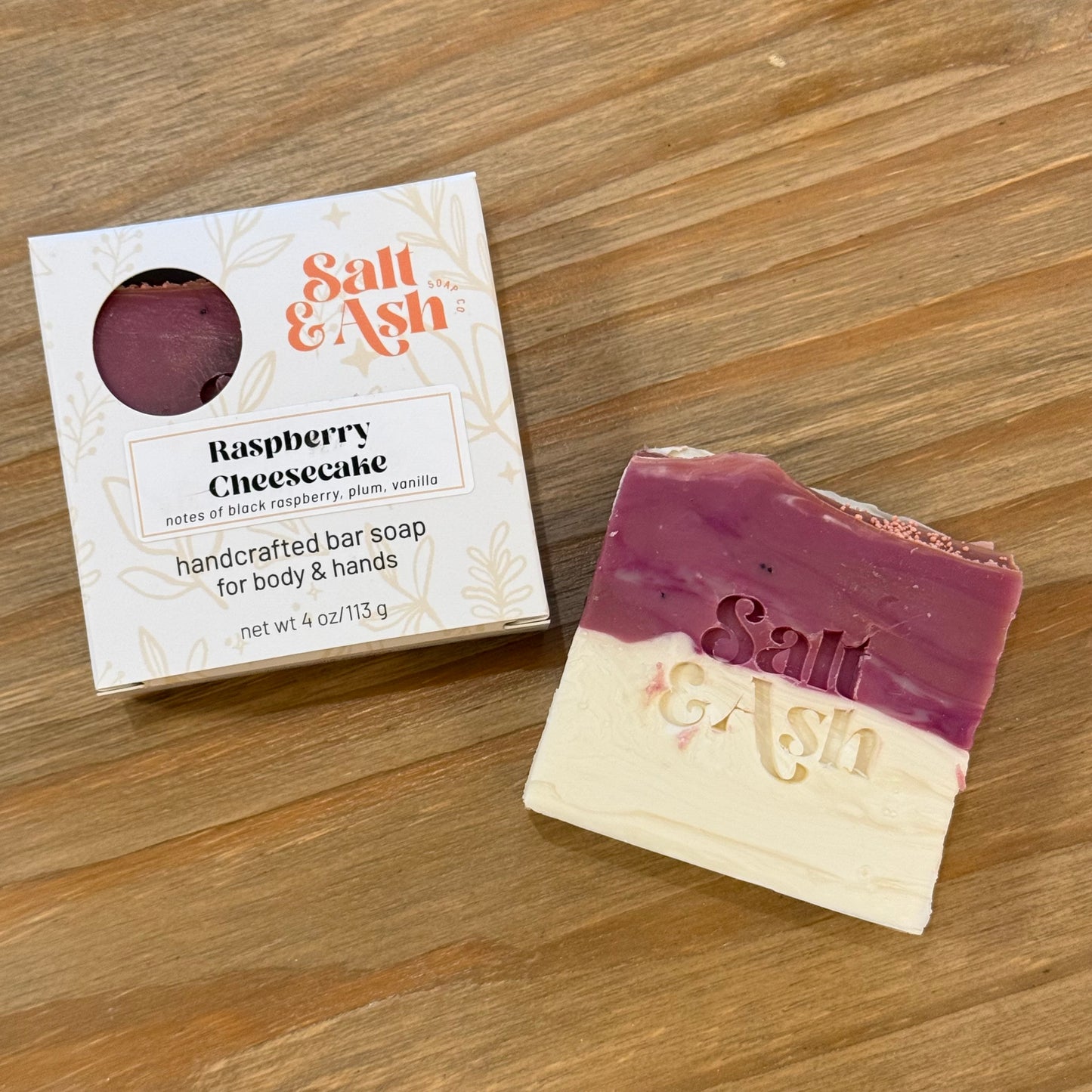 Raspberry Cheesecake Bar Soap