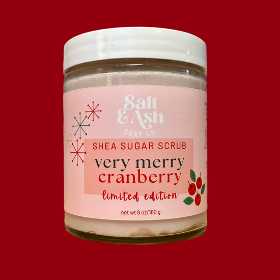 Very Merry Cranberry Sugar Scrub