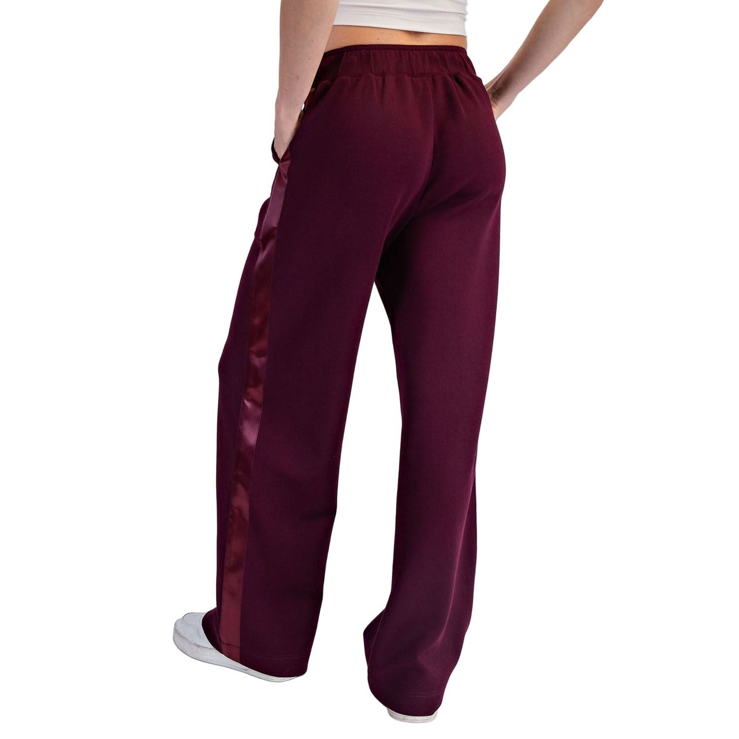 Luxe Satin Straight Lounge Pant