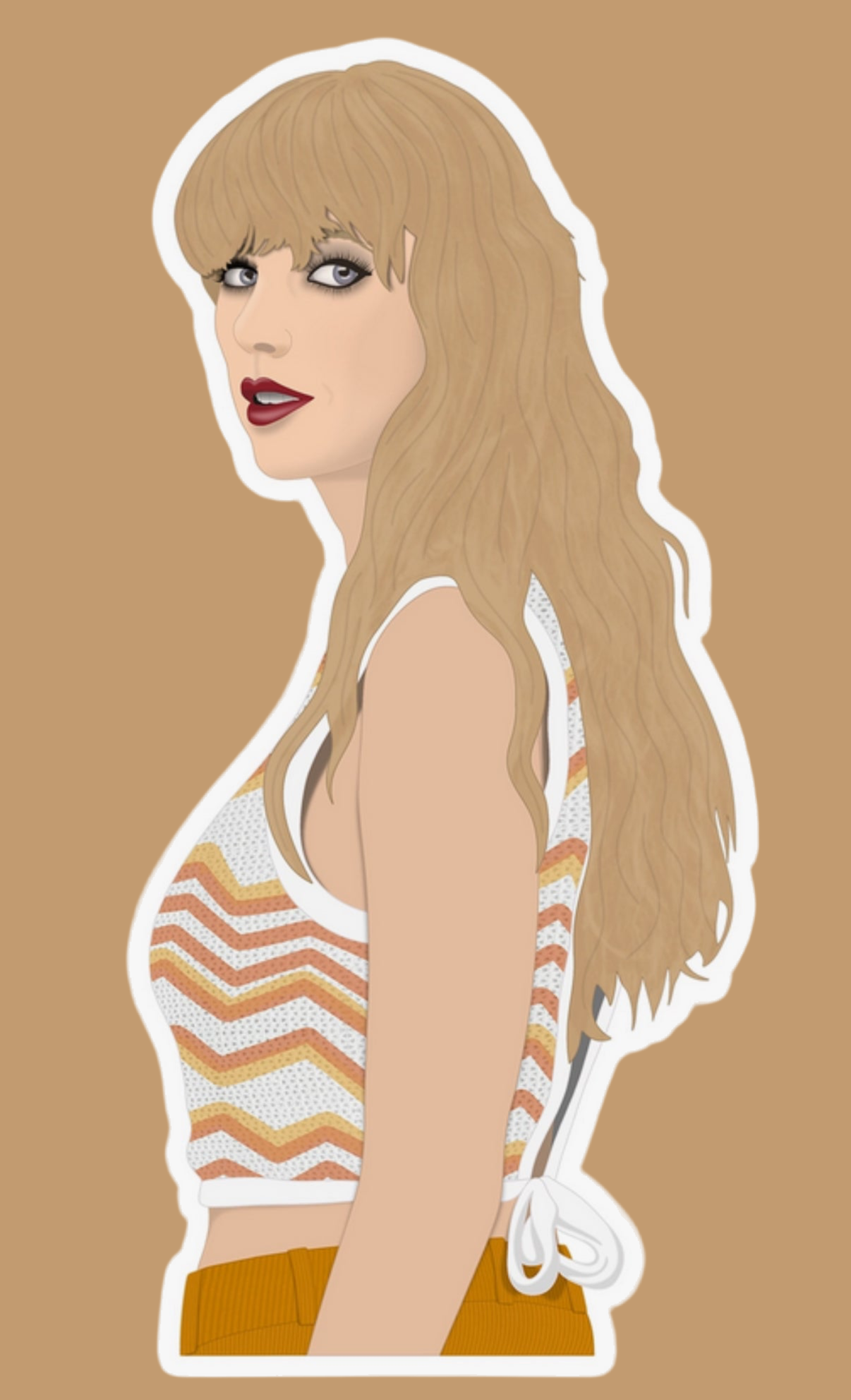 Taylor Anti-Hero Sticker -  Midnights Era