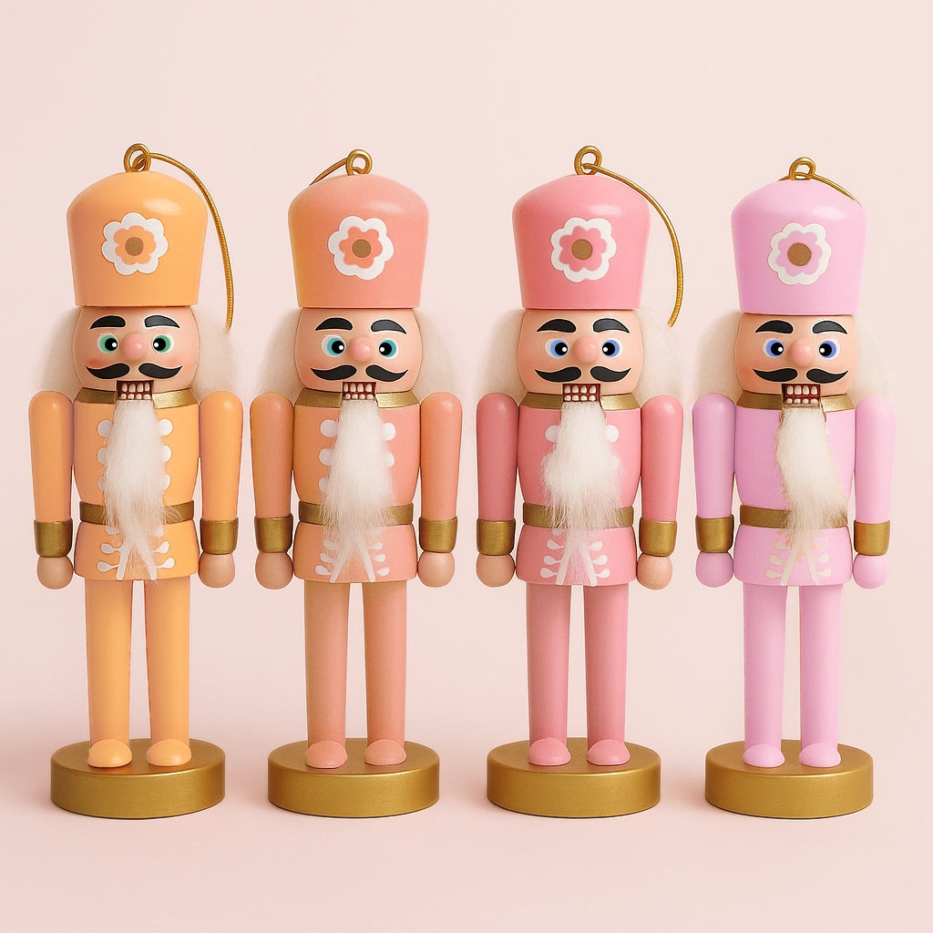 Nutcracker Ornaments - Set of 4