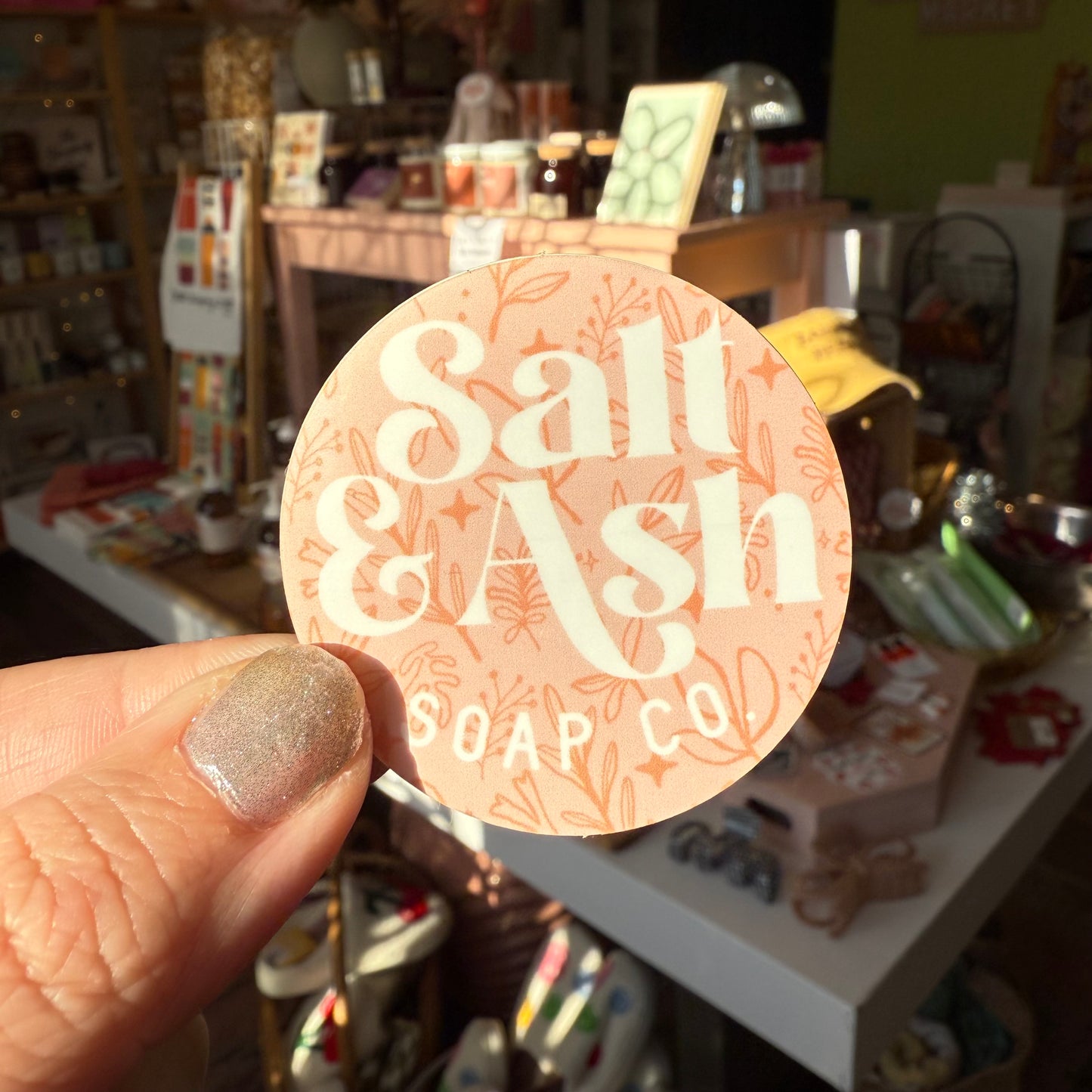 Salt & Ash Soap Co Sticker