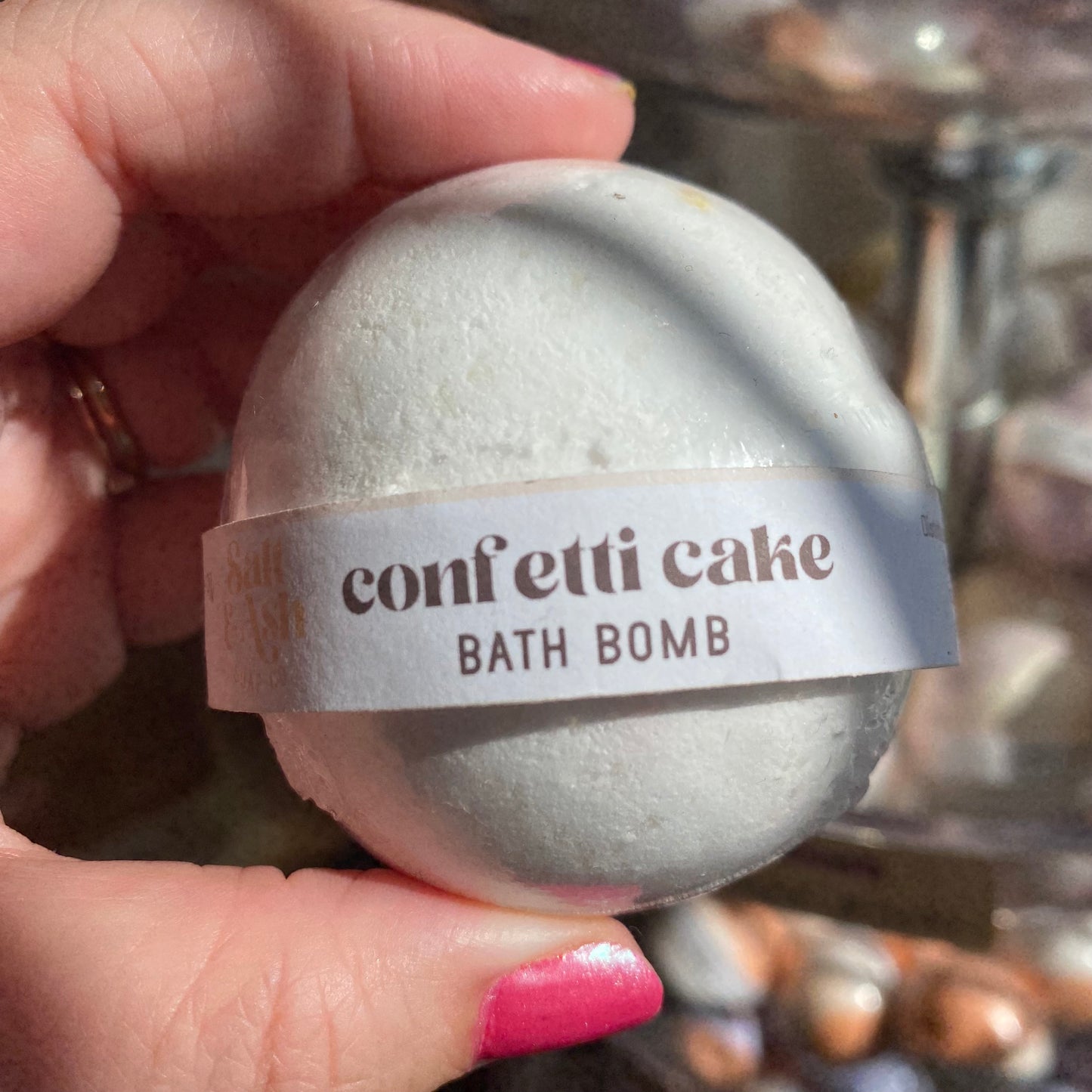 Confetti Cake Bath Bomb