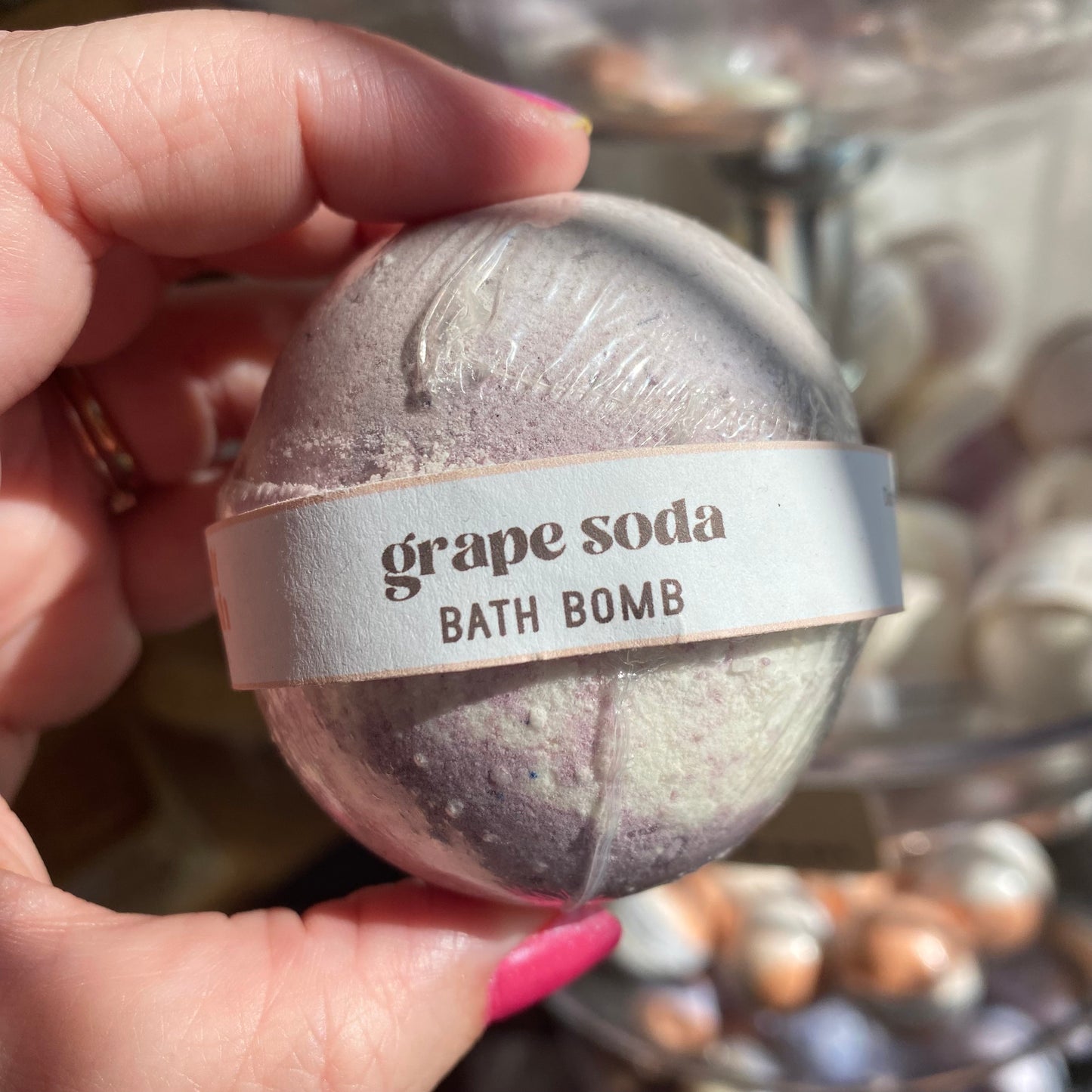 Grape Soda Bath Bomb