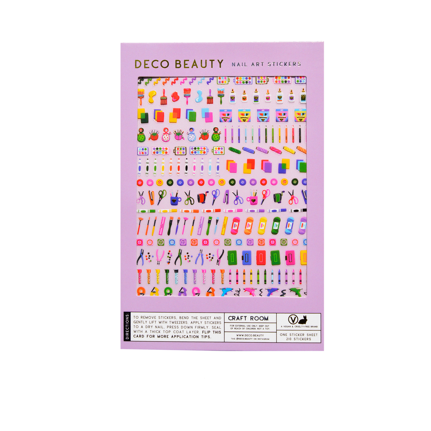 Nail Art Stickers - Craft Room