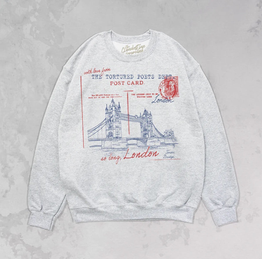 So Long, London Oversized Sweatshirt