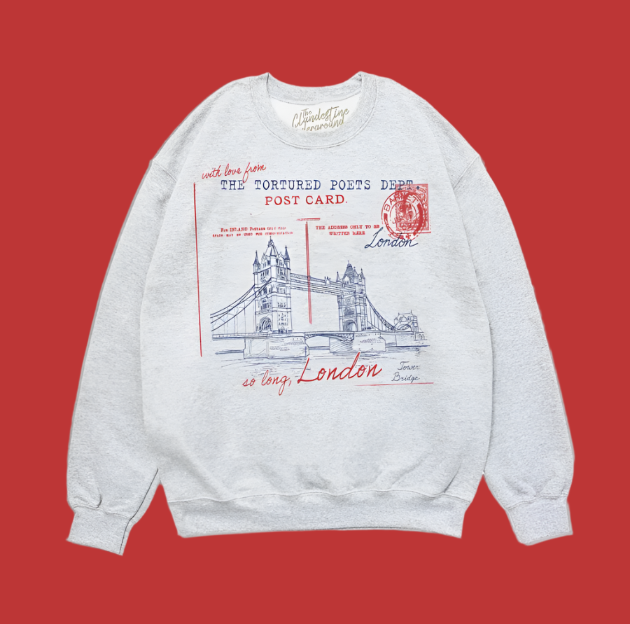 So Long, London Oversized Sweatshirt